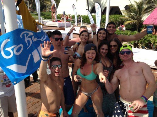 Cancun spring break group 2015
