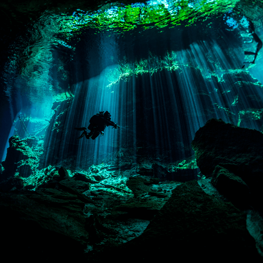 Underwater museum of Cancun