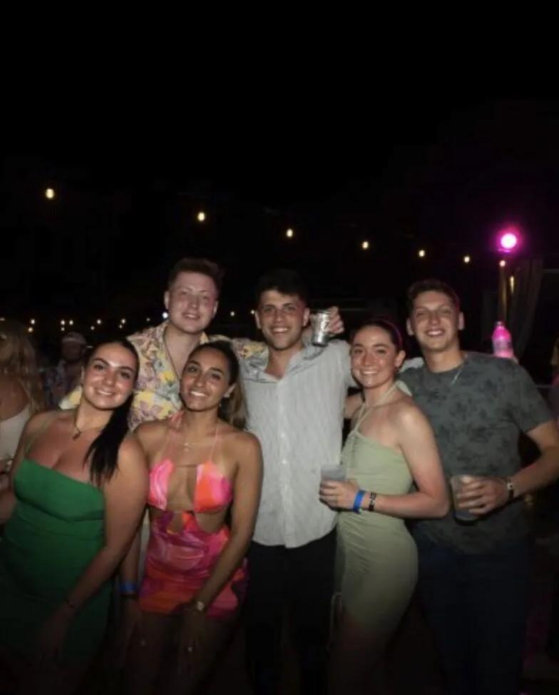 Punta Cana spring break party