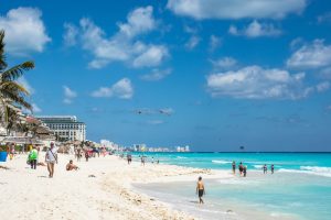 Cancun Beach view
