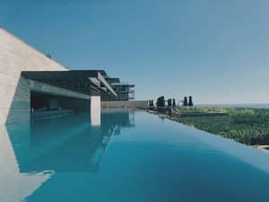 Infinity Pool at resort in Cabo